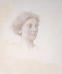 Kopf eines Mädchens, ca. 1909