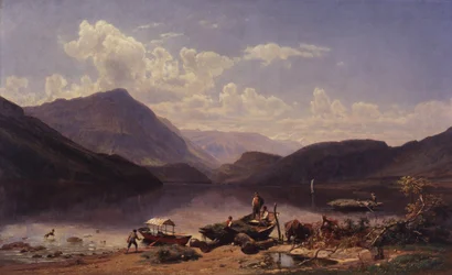 Landschaft in der Nähe von Rom