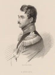 Porträt des Komponisten Alexei Fyodorovich Lvov 1798-1870