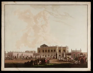 Old Government House aus den Ansichten von Kalkutta