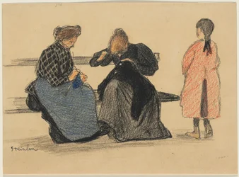 Drei Figuren, 1900er Jahre