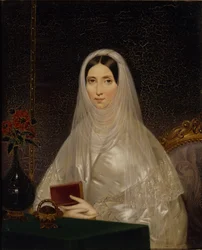 Porträt der Gräfin Tatyana Golitsyna Potemkina, 1840er