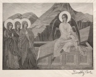 Alte italienische Meister: Die drei Marien am Grab, 1888-1892