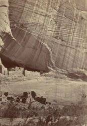 Antike Ruinen im Canyon de Chelly, New Mexico