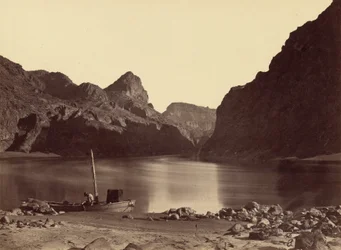 Black Cañon, Colorado River, von Lager 8 aus, flussaufwärts gesehen
