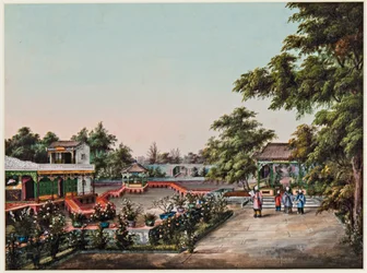 Howquas Garten, Honam