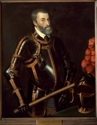 Porträt von Karl V., Kaiser von Deutschland