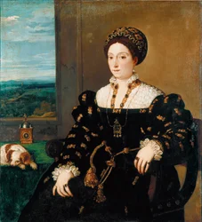 Porträt von Eleonora Gonzaga, Herzogin von Urbino