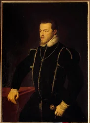 Porträt von Philipp II. (1527-1598), König von Spanien und Portugal