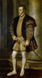 Porträt von Philipp II. 1527-1598, König von Spanien und Portugal, ca. 1554