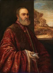 Porträt des Prokurators Alessandro Contarini, ca. 1540-1545