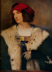 Mann mit roter Kappe, um 1510