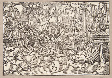 Gaius Duillius siegt in einer Seeschlacht über die Karthager