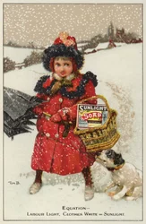 Werbung für Sunlight Soap