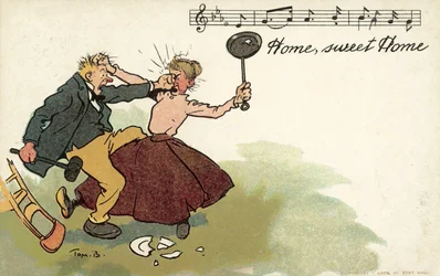 Zuhause, süßes Zuhause, häusliche Gewalt