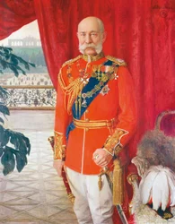 Kaiser Franz Joseph I. in der Galauniform eines britischen Feldmarschalls