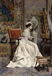 Eine schöne Kennerin, 1874