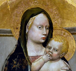 Madonna mit Kind (Detail)