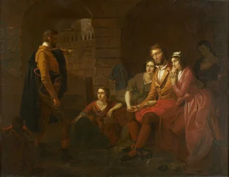 Lafayette im Gefängnis von Olmütz, 1850