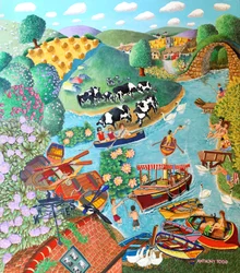 Herumspielen auf dem Fluss