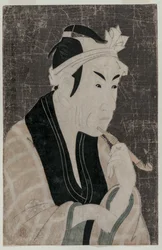 Matsumoto Koshiro IV als Gorobei, der Fischverkäufer aus Sanya