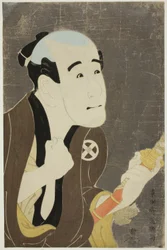 Der Schauspieler Otani Tokuji I als Diener Sodesuke