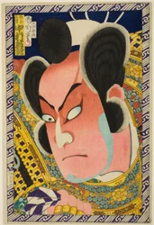Der Schauspieler Nakamura Shikan IV als Kumagai Naozane