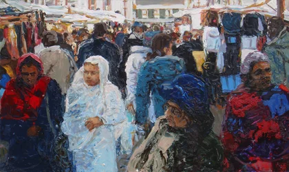 Marktkäufer (Ridley Road, London), 2011