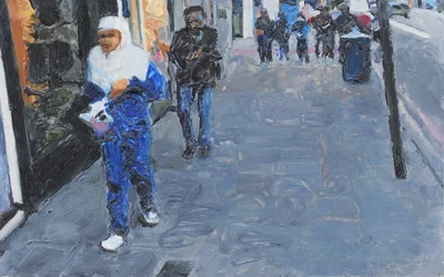 Straßenszene (Deptford, London), 2018