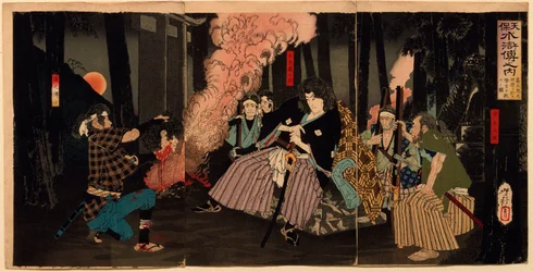 Kogakure no Kiritarō rettet Seiriki bei Ōtawara