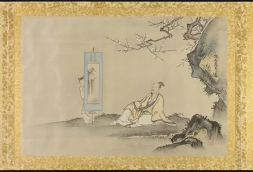 Album von Kopien chinesischer Gemälde