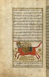 Buraq, das Pferd des Propheten Muhammad
