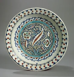 Steinpaste-Teller, Iznik, Türkei