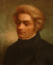 Porträt des Dichters Adam Mickiewicz 1798-1855, 1883