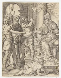 Christus vor dem Hohepriester Annas