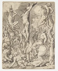 Der Tod Christi am Kreuz