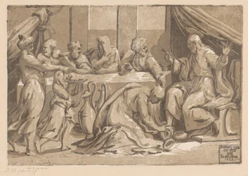 Christus gesalbt von Maria Magdalena