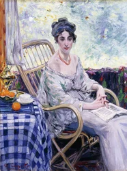 Auf der Veranda