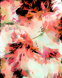 Lebendiges Blumenabstrakt