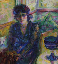 Porträt von Signora Cragnolini Fanna, 1916