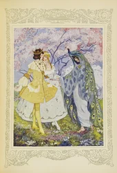 Die Fee Candide erschien dann vor ihren Augen, Illustration aus 