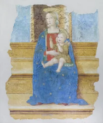 Stillende Madonna, frühes 16. Jahrhundert, Baldo de Sarofini da Perugia?
