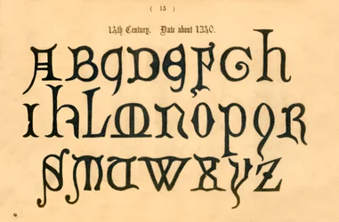 14. Jahrhundert. Datum um 1340, 1862