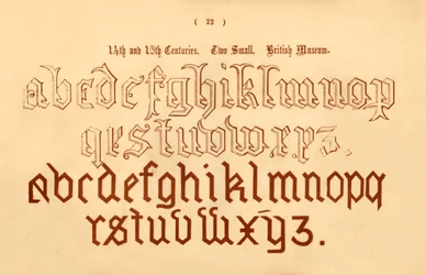 14. und 15. Jahrhundert. Zwei Kleine. British Museum