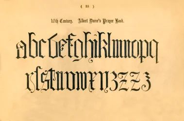 16. Jahrhundert. Gebetbuch von Albrecht Dürer, 1862