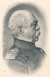 Otto von Bismarck in vier Phasen seiner Karriere, 1907