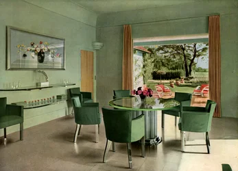 Ein französisches Esszimmer, 1938
