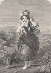 Eine Liebesarbeit, aus der Illustrated London News, 24. März 1860