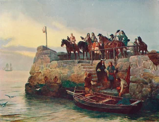 Eine verlorene Sache: die Flucht von James II nach der Schlacht am Boyne, 1690