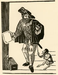 Ein Gaukler im alten London